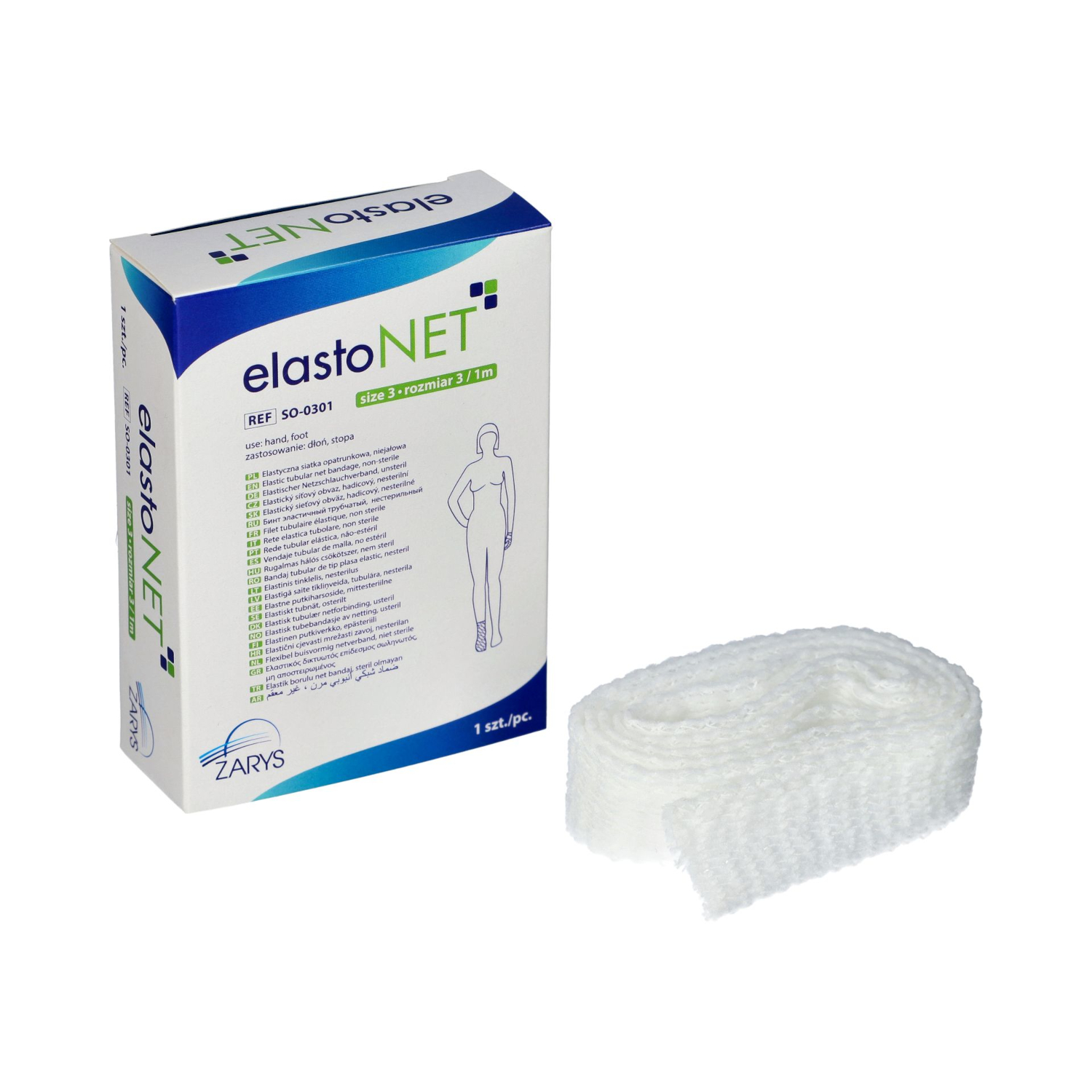 Siatka opatrunkowa elastoNET na 1m nr 3 Siatka opatrunkowa elastoNET na 1m nr 3