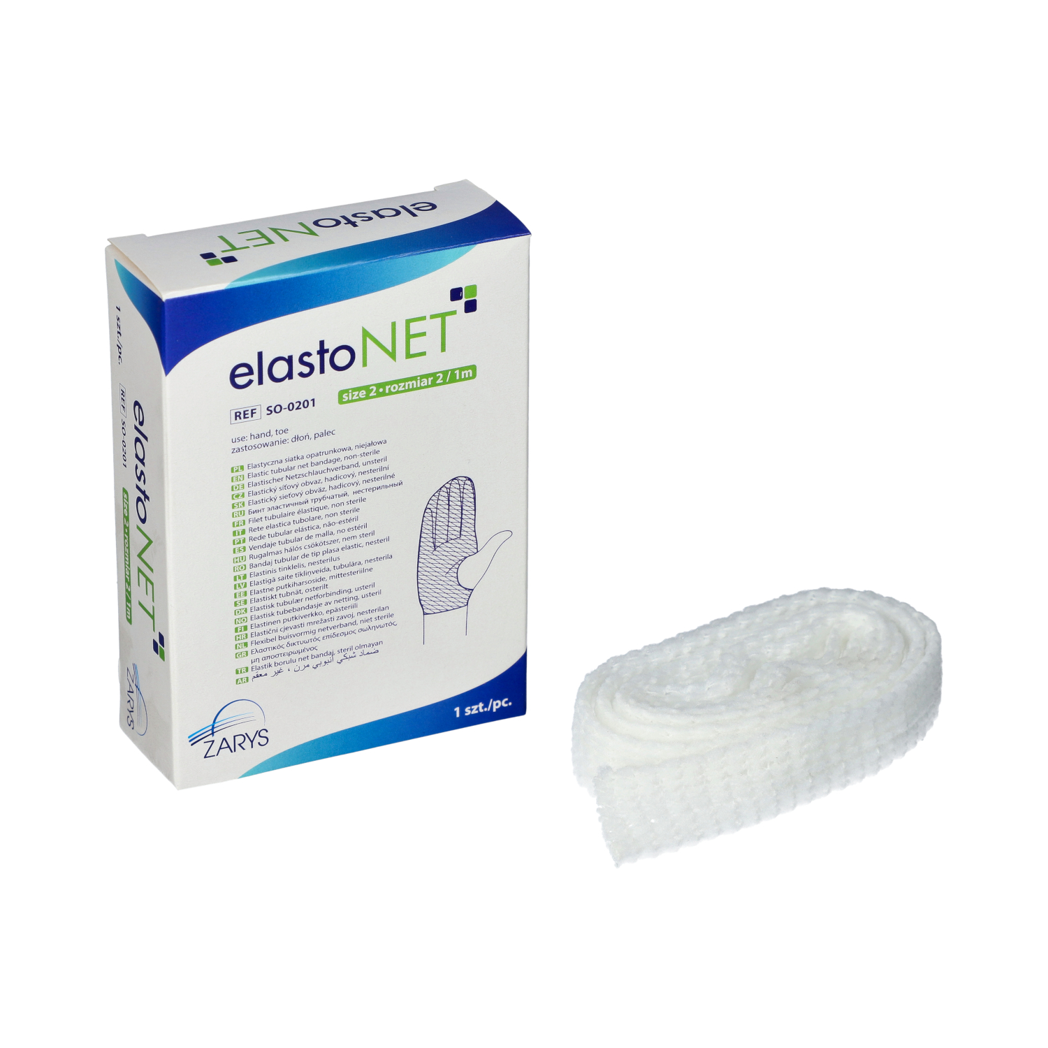 Siatka opatrunkowa elastoNET na 1m nr 2 Siatka opatrunkowa elastoNET na 1m nr 2