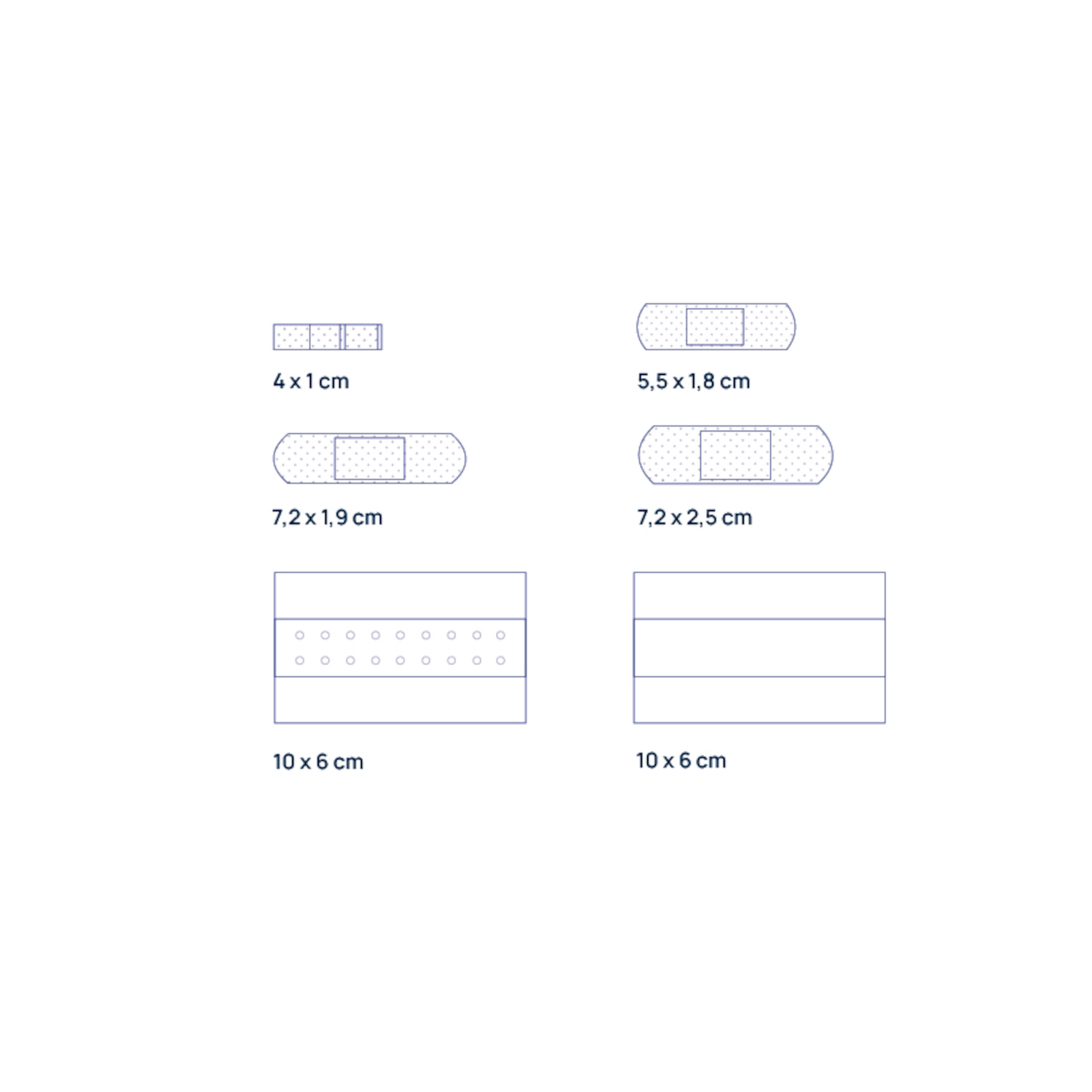 Zestaw plastrów vitahealth UNIVERSAL Zestaw plastrów vitahealth UNIVERSAL