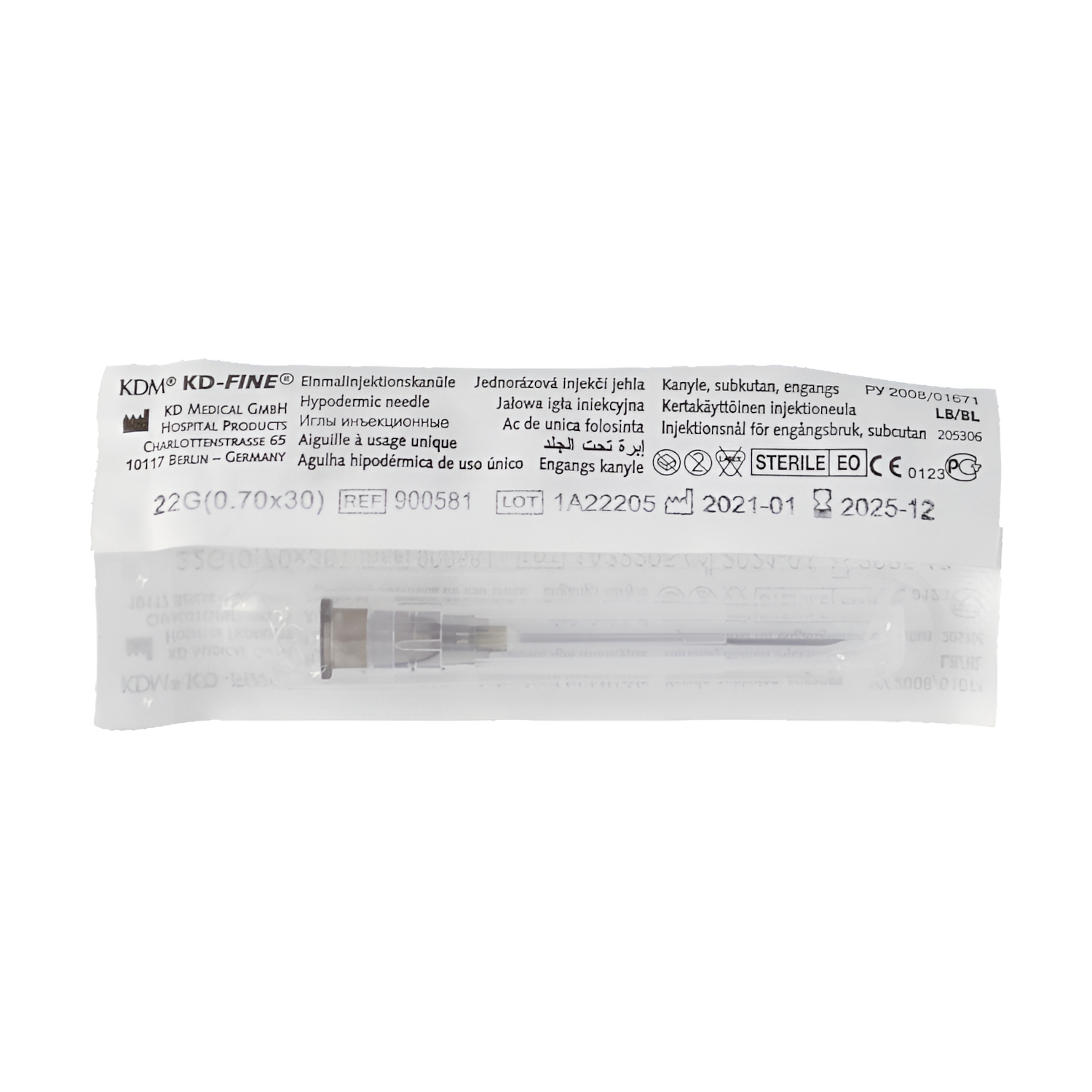 0.70 x 30mm 22G 0.70 x 30mm 22G