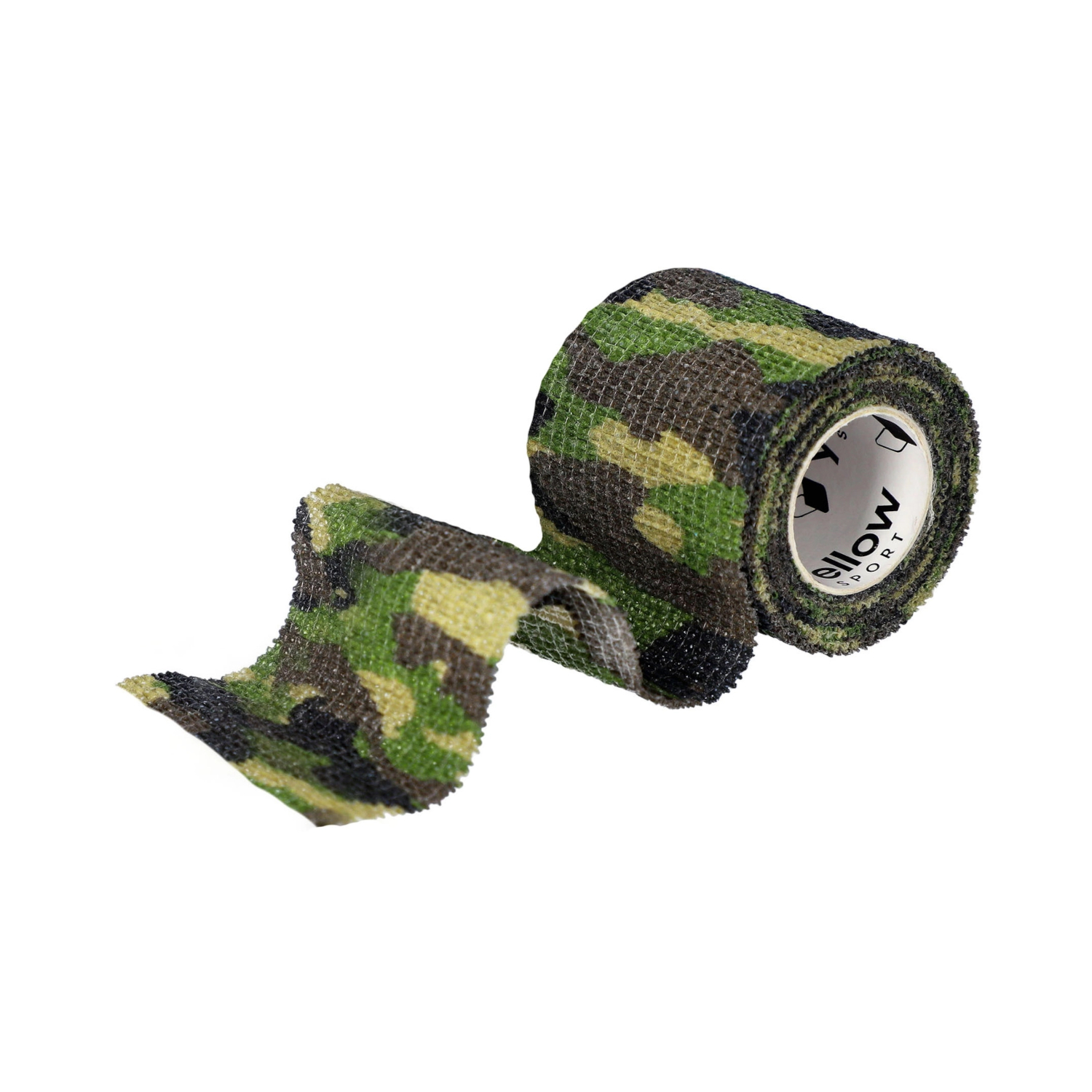 Bandaż kohezyjny yellowBAND 5cm x 4,5m typu flex zielone moro Bandaż kohezyjny yellowBAND 5cm x 4,5m typu flex zielone moro