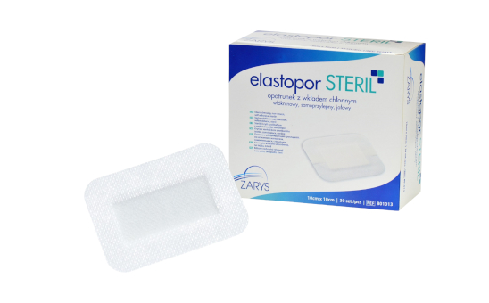 opatrunek z wkładem chłonnym elastopor Steril