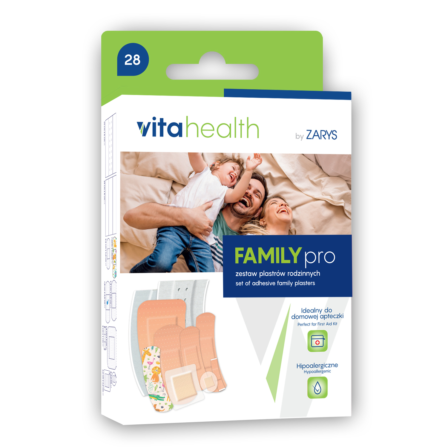 zestaw plastr&oacute;w Vitahealth, zestaw plastr&oacute;w, plastry